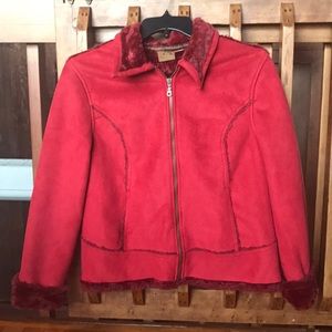 A beautiful  soft and fuzzy coat